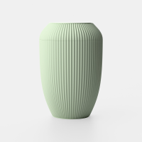 Urne  Design Ripple  Pistatiengrün