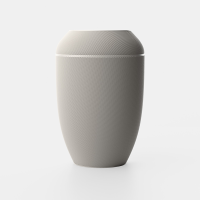 Urne  Design Mesh  Mondlichtgrau