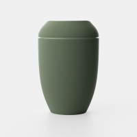 Urne  Design Mesh  Waldgrün