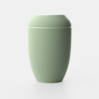 Urne  Design Mesh  Pistatiengrün