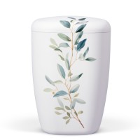 Weiß Matt Dekor Olivenzweig