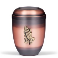 AltKupfer galvanisch Messing Betende Hand