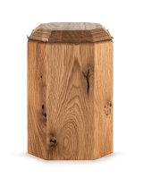 Schmuckurne Eiche astig ohne Motiv