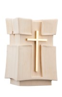 Urne Croce gold Alpenzirbe