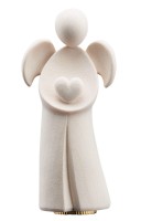 Engel Amore mit Herz Ahorn Natur