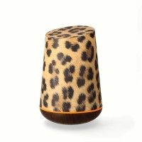 Urne Leopard  Ring orange
