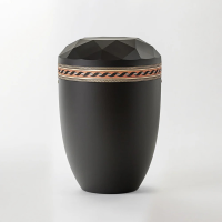 UrnenVariante Diamant anthrazit  Intarsienband