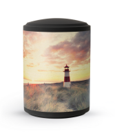Edition Mare samton schwarz Leuchtturm Band aus Pflanzenfasern AnhydritTonolith