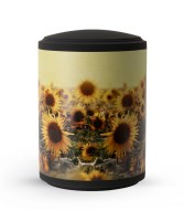 Edition Fiore Samton schwarz Band aus Pflanzenfasern Sonnenblumen