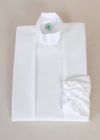 Damentalar  Unisextalar BaumwollLinon weiß hergestellt in Deutschland